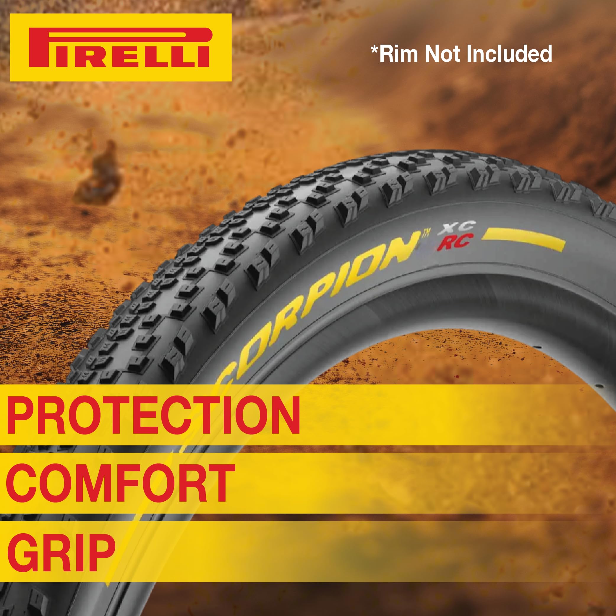 Amazon.com : Pirelli Scorpion XC RC Yellow Label (29 x 2.4) Peak
